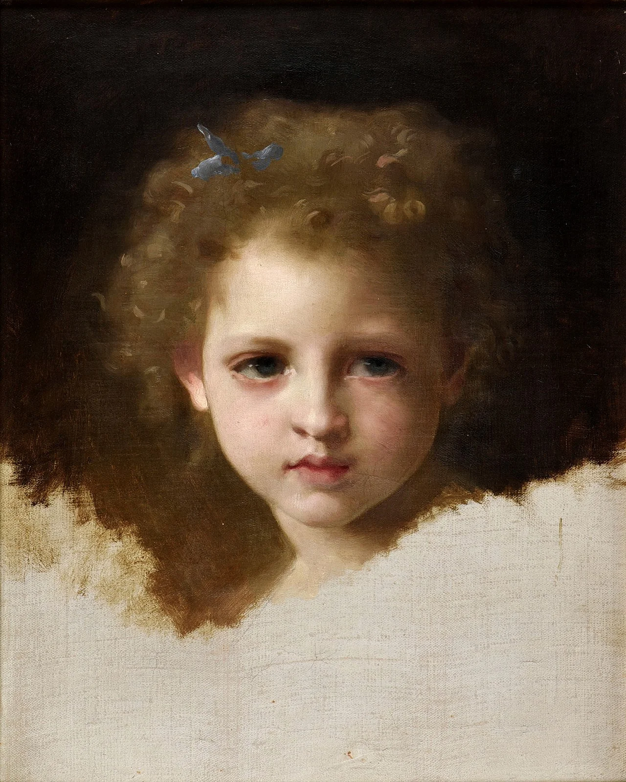 Study for Girl with Violets - копия